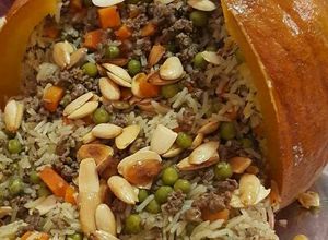 صورة لوصفة قرع محشي بالارز