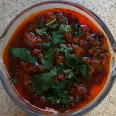 A picture of Dahi tikhari.