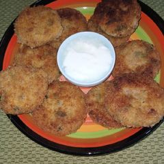 A picture of Bengal Gram & Potato Cutlets.