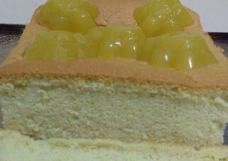 Mango ogura cake