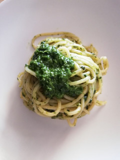 Foto di Spaghetti con pesto genovese 🌿😋