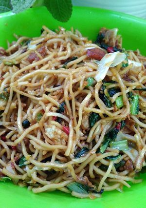 Foto resep Mie so goreng / mie goreng No MSG