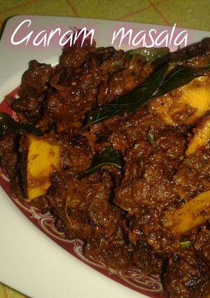 A picture of Beef Garam masala.