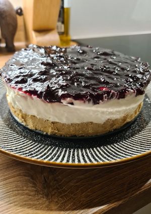 A picture of Vanilla cheesecake.