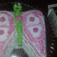 Butterfly theme cake