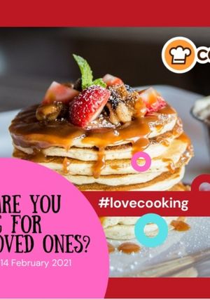A picture of Cooking with love.
