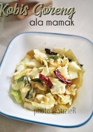 Gambar Kobis goreng ala mamak