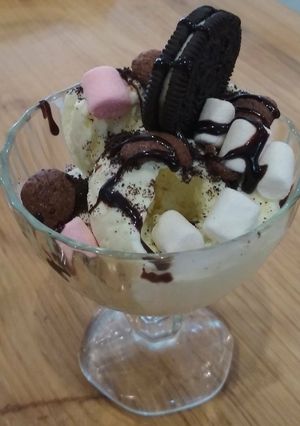 Foto resep Es Cream Vanila (mudah, simple)