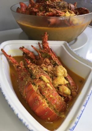 Foto resep Lobster kuah santan 🦞👍