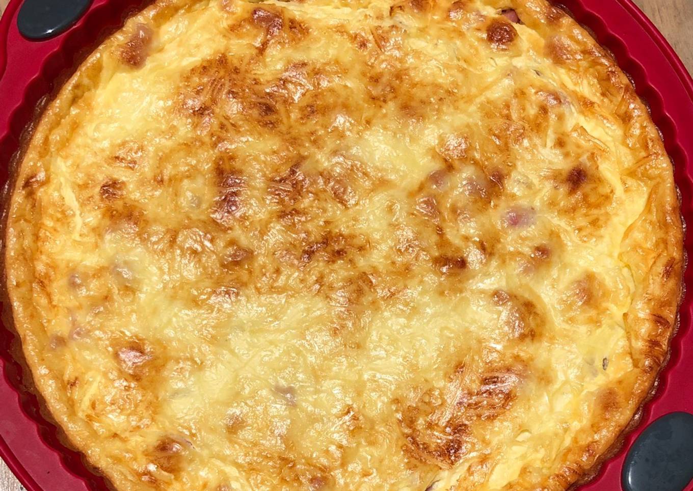 Quiche Lorraine sans pâte