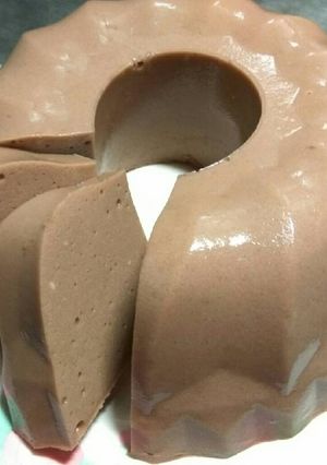 Foto resep Chocolate Pudding Cake (Cake Agar-agar)
