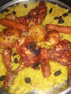 صورة لوصفة فخاد فروج بالصلصة الحادة