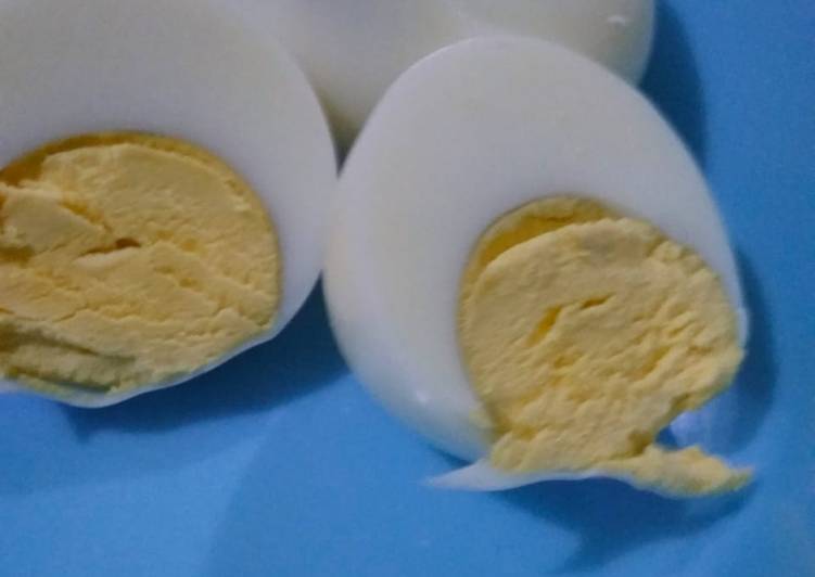 Resep Telur rebus ga pake lama, Bikin Ngiler