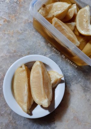Une photo de Citron confit 🍋
