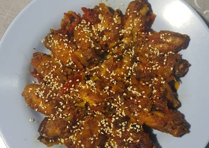 Cara Bikin Spicy Wings ala Korean Chicken Enak Terbaru