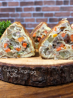 Foto resep Telur Gulung Segitiga