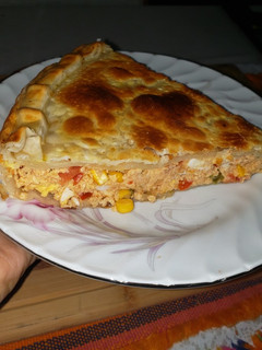 Una foto de Tarta de pollo fácil