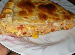 Una foto de Tarta de pollo fácil