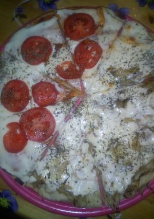 Una foto de Merecía ganar, por eso ahora les dejo la mejor pizza del Cookpad