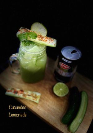 A picture of Cucumber lemonade.