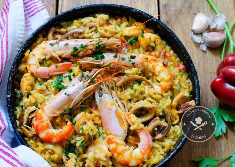 Paella de mariscos