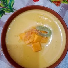 A picture of Mango🥭Yoghurt 😋.