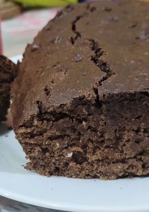 Una foto de Budín de chocolate, húmedo, súper saludable y riquísimo
