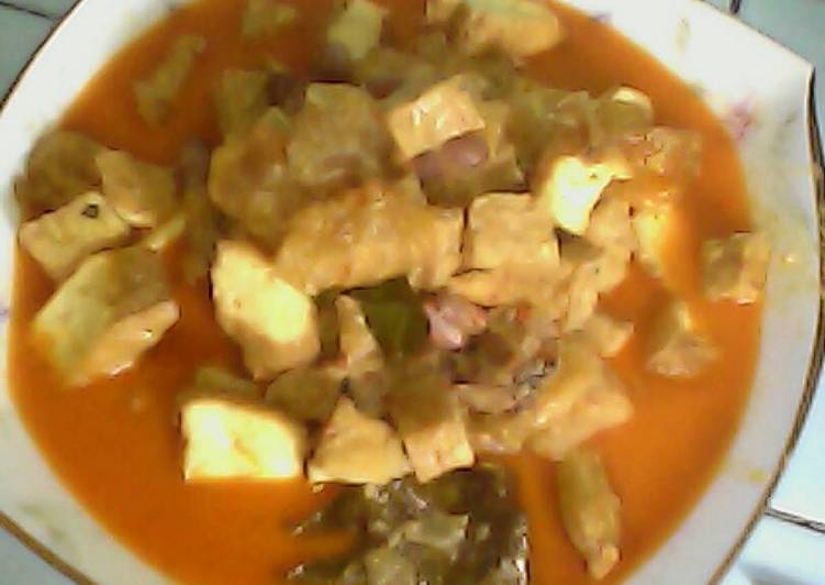 Sayur krecek ala Rien chuby