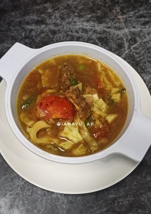 Foto resep Tongseng tetelan kambing tanpa santan