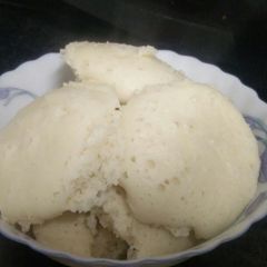 Idli (Mangalorean style) A picture of Idli (Mangalorean style).