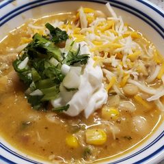A picture of My White Chicken Chili.
