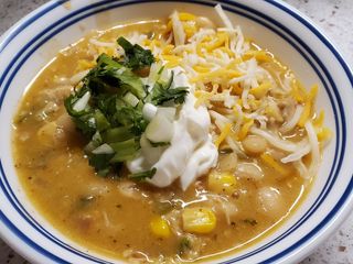 My White Chicken Chili