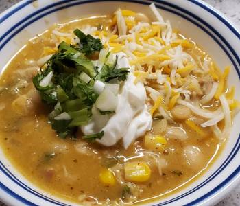 Fresh, Serving Recipe My White Chicken Chili Yummy