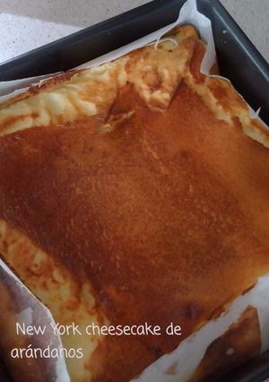 Una foto de Tarta de Queso (New York Cheesecake)