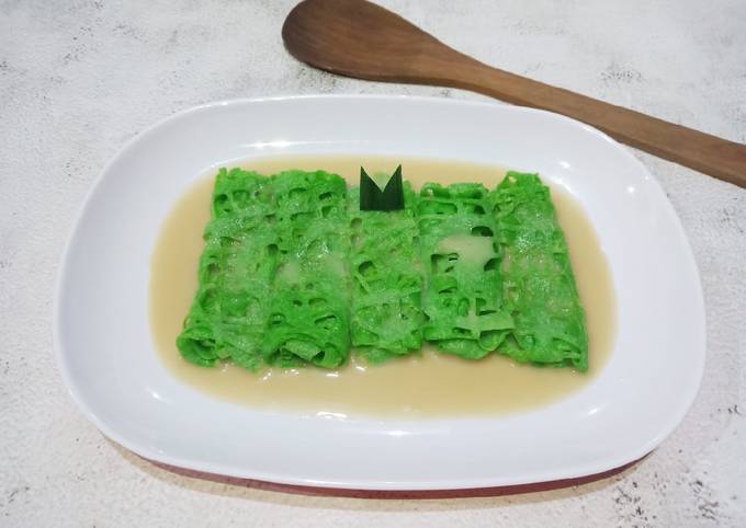 Resep Roti Jala Pandan Kuah Durian Oleh Naila Rahima Fawrin Cookpad