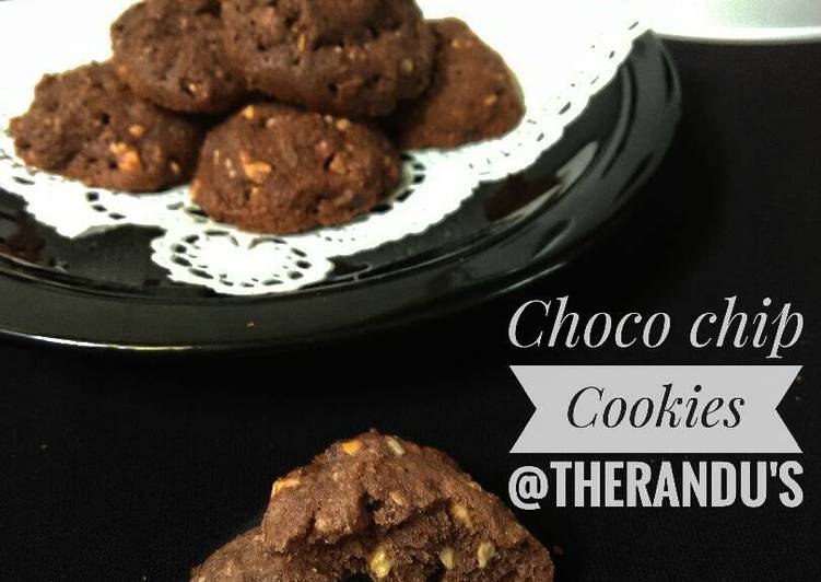 Langkah Mudah untuk Membuat Choc.chip cookies Anti Gagal
