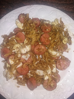 Una foto de Macarrones exóticos