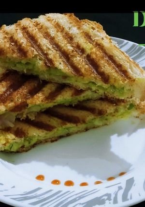 A picture of Avocado Grilled Sandwich.