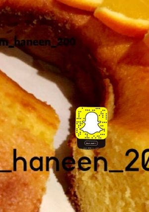 صورة لوصفة كيكة البرتقال