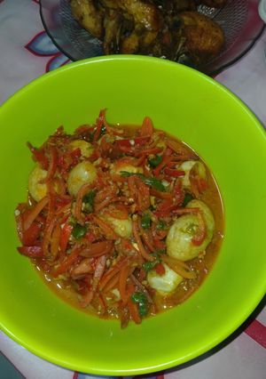 Foto resep Tumis Kulit Melinjo