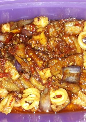 Foto resep Cumi Sambal Terong