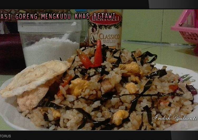 Nasi goreng daun mengkudu khas betawi(nasgor sehat)