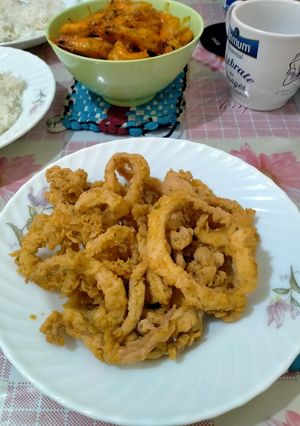 Foto resep Cumi goreng tepung kriuk