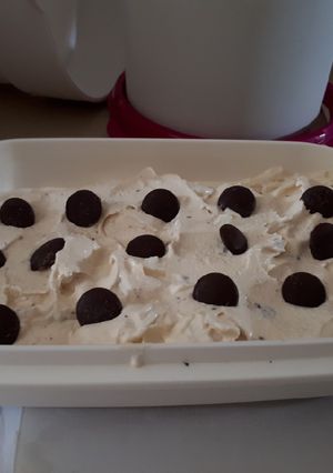 Une photo de Glace façon stracciatella