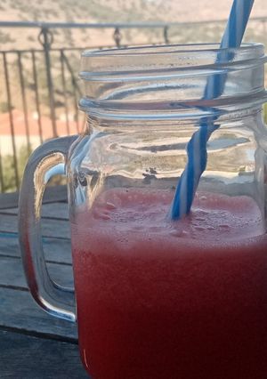 Φωτογραφία της συνταγής Smoothie καρπούζι
