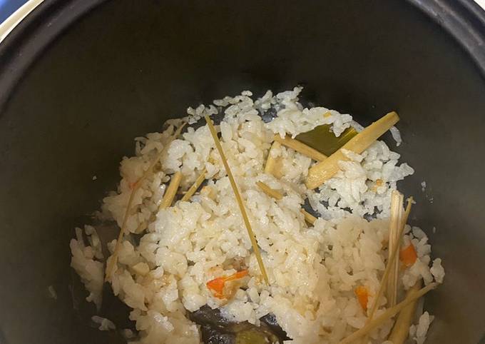 Standar Resep membuat Nasi liwet ricecooker yang gurih