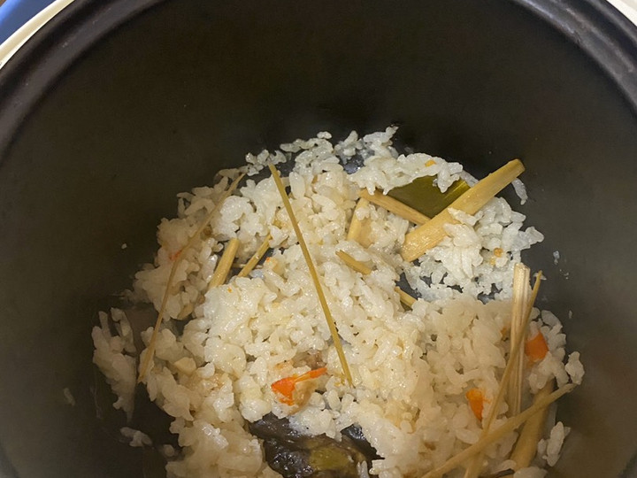 Standar Resep membuat Nasi liwet ricecooker yang gurih