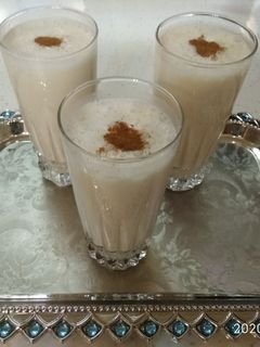 عکسی از دستور معجون موز