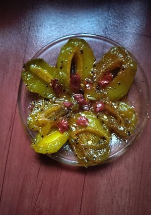 A picture of Raw mango murabba.