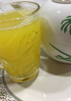 صورة لوصفة مشروب شتوي نعناع بالليمون